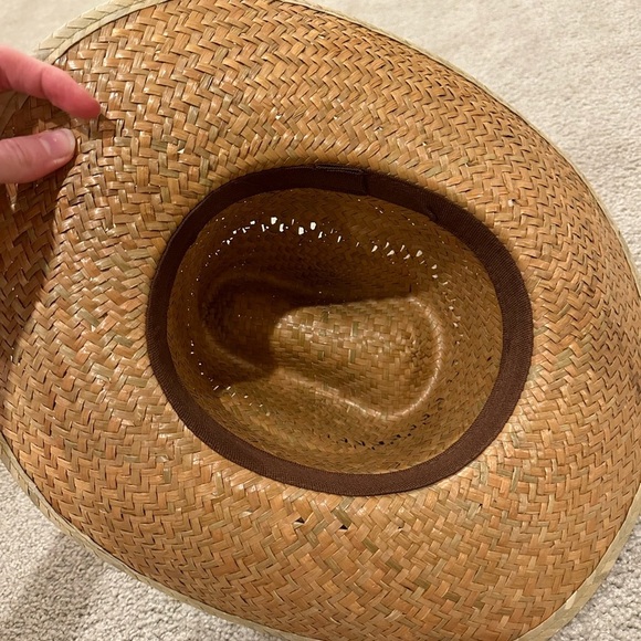 Woven Hat with Black Band - Picture 8 of 8